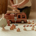 Little Dutch Wooden Fire Truck Set
