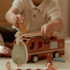 Little Dutch Wooden Fire Truck Set