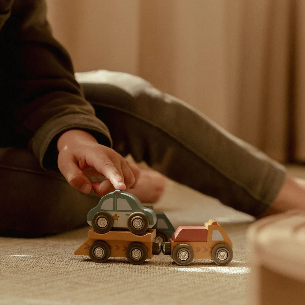 Little Dutch Wooden Vehicle Set