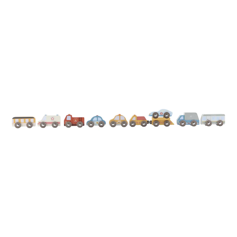 Little Dutch Wooden Vehicle Set