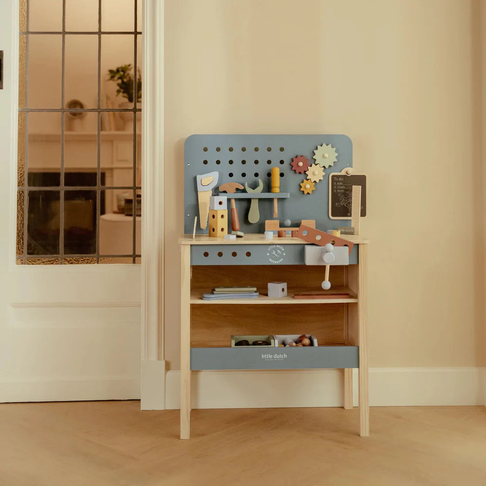 Little Dutch Wooden Play Workbench