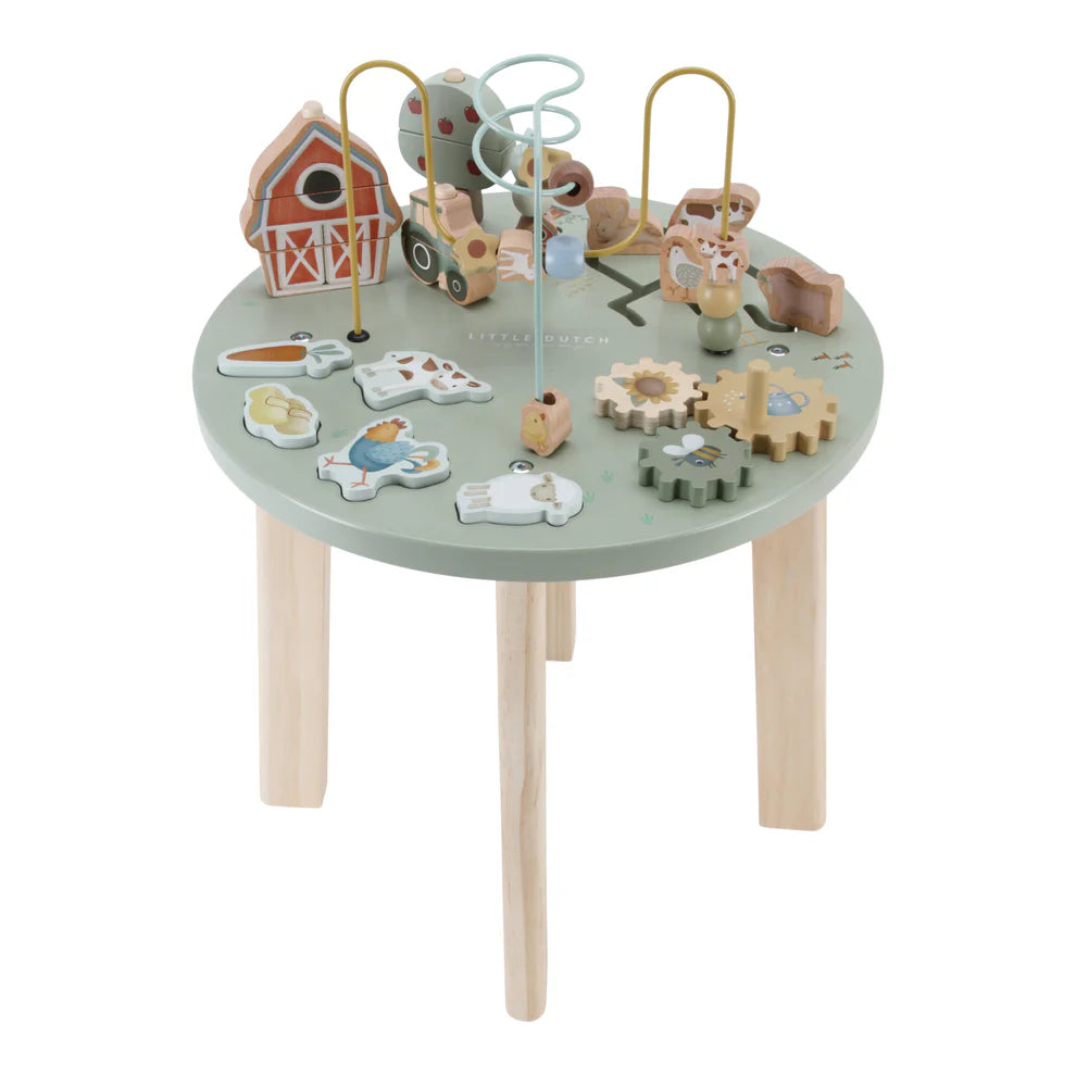 Little Dutch Wooden Activity Table - Little Farm