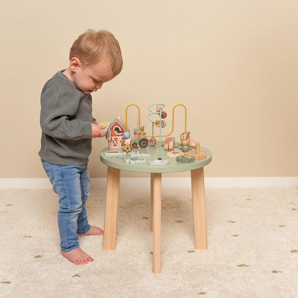 Little Dutch Wooden Activity Table - Little Farm