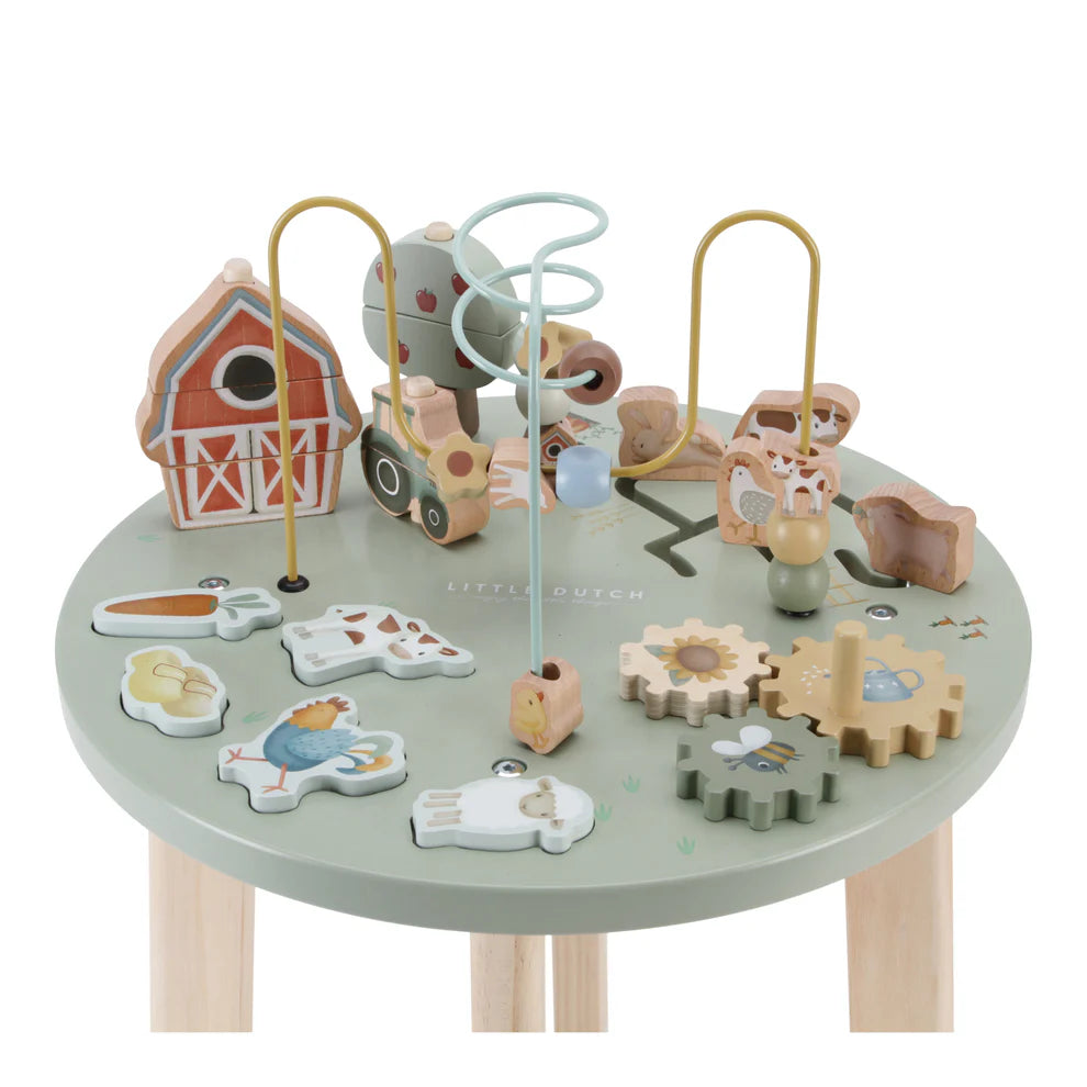 Little Dutch Wooden Activity Table - Little Farm