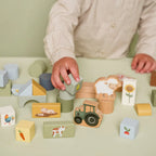 Little Dutch Wooden Building Block Set - Little Farm