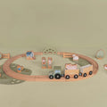 Little Dutch Wooden Train Track Set