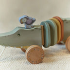 Little Dutch - Safari Friends Wooden Pull Animal