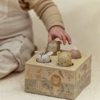Little Dutch - Safari Friends Wooden Pop-Up Toy