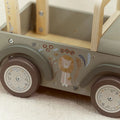 Little Dutch - Safari Friends Wooden Pull Car