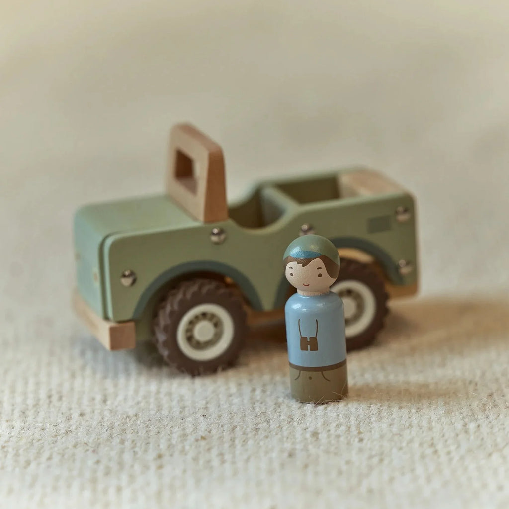 Little Dutch - Wooden Safari Car
