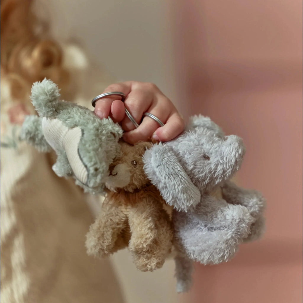 Little Dutch Safari Friends Elephant Keychain