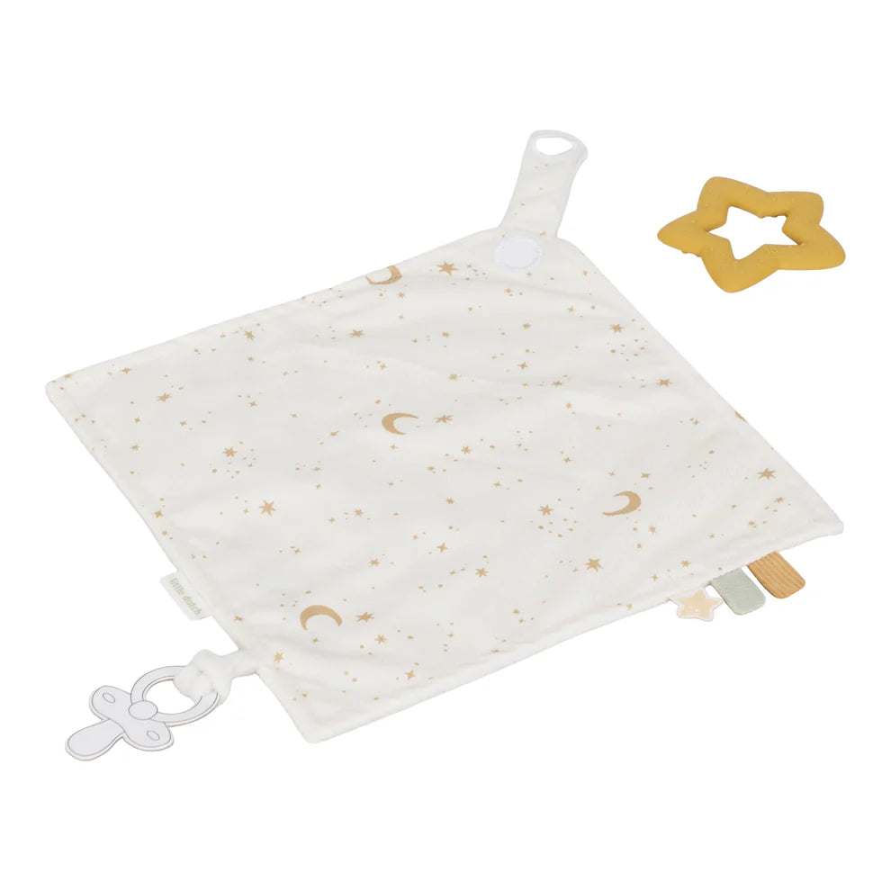 Little Dutch Cuddle Cloth with Teething Ring
