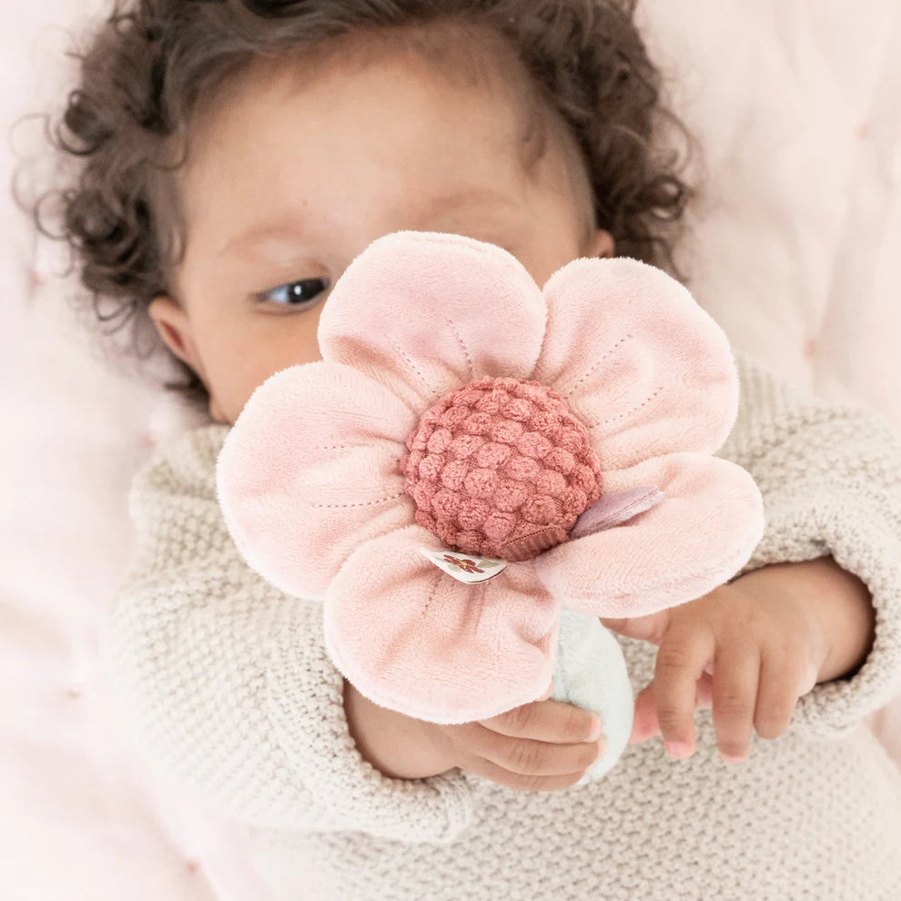 Little Dutch Flower Rattle - Pink