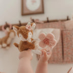 Little Dutch Soft Ring Rattle Deer - Fairy Garden