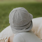 Bedhead Legionnaire Hat with Strap - Grey Marle