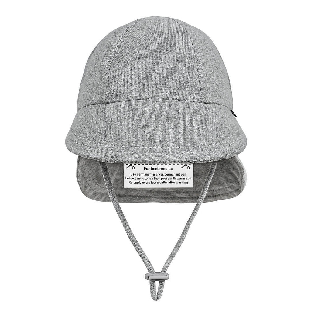 Bedhead Legionnaire Hat with Strap - Grey Marle