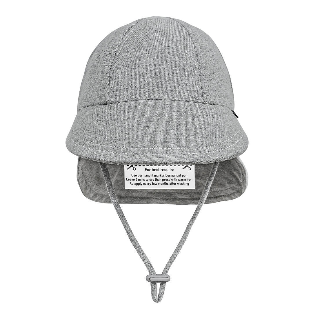 Bedhead Legionnaire Hat with Strap - Grey Marle