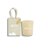Al.ive - Mini Soy Candle Bauble - Golden Wattle & Citrus