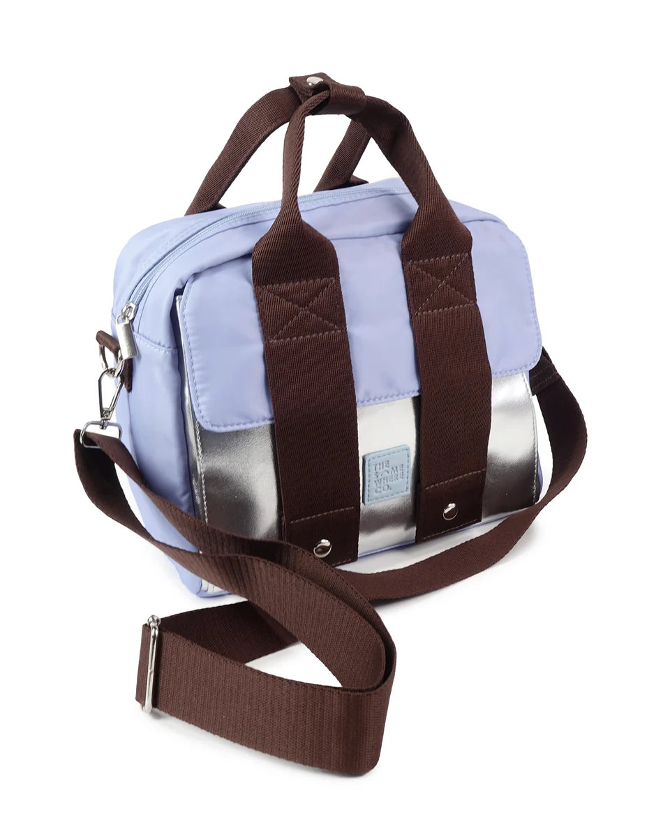 The Somewhere Co Metallic Lunch Tote - Assorted