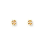 Arms of Eve Lucky Horseshoe Gold Studs