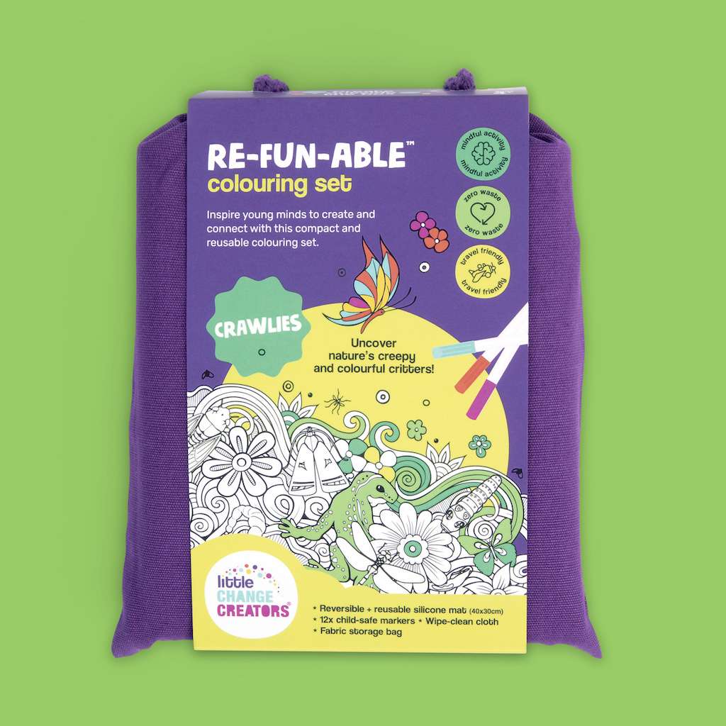 Little Change Creators RE-FUN-ABLE Colouring Set - Assorted