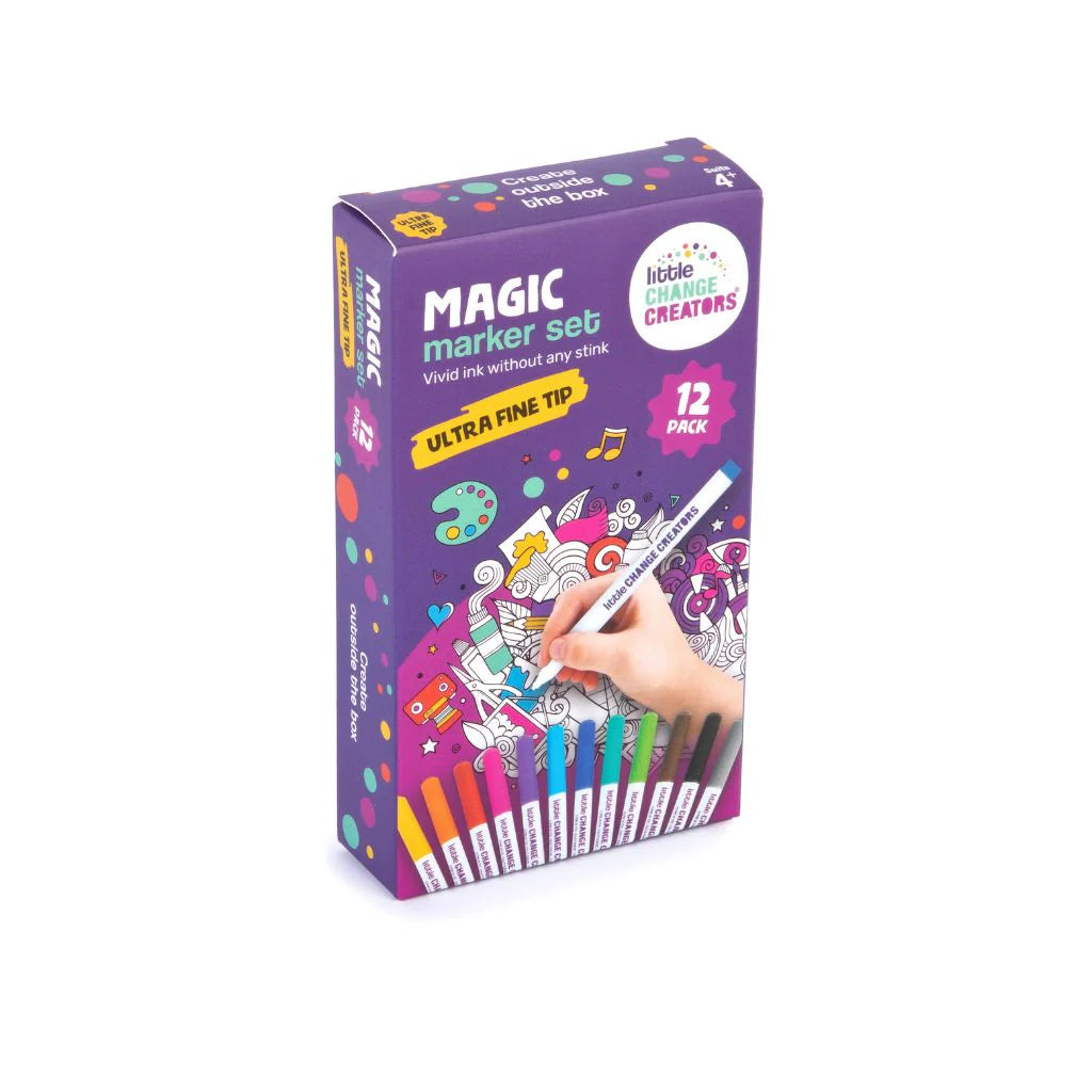 Little Change Creators RE-FUN-ABLE ULTRA FINE TIP - Magic Marker Set