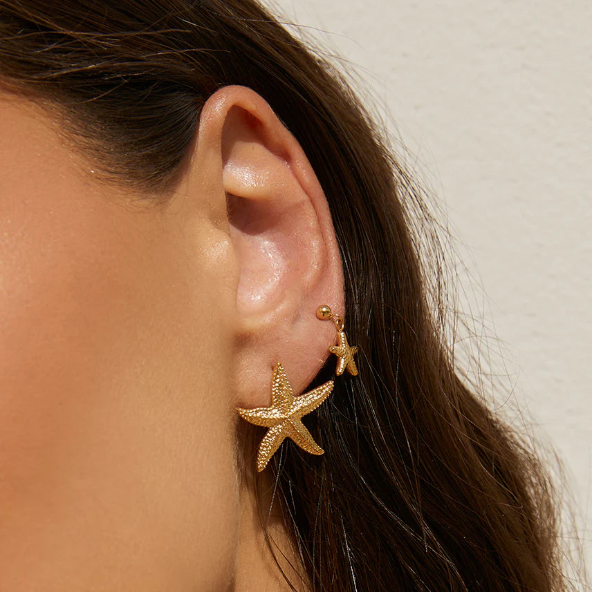 Arms of Eve Mini Siesta Gold Earrings