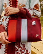 The Somewhere Co SMWR Knitted Handbag Royal Match