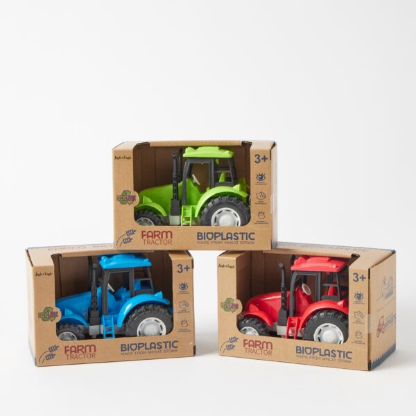 Jiggle & Giggle Bioplastic Farm Tractor- Assorted