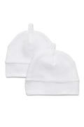 Marquise Premmie White 2 Pack Beanies