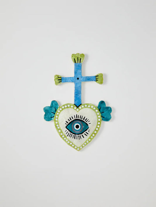 Jones and Co- Corazon Cross Blue