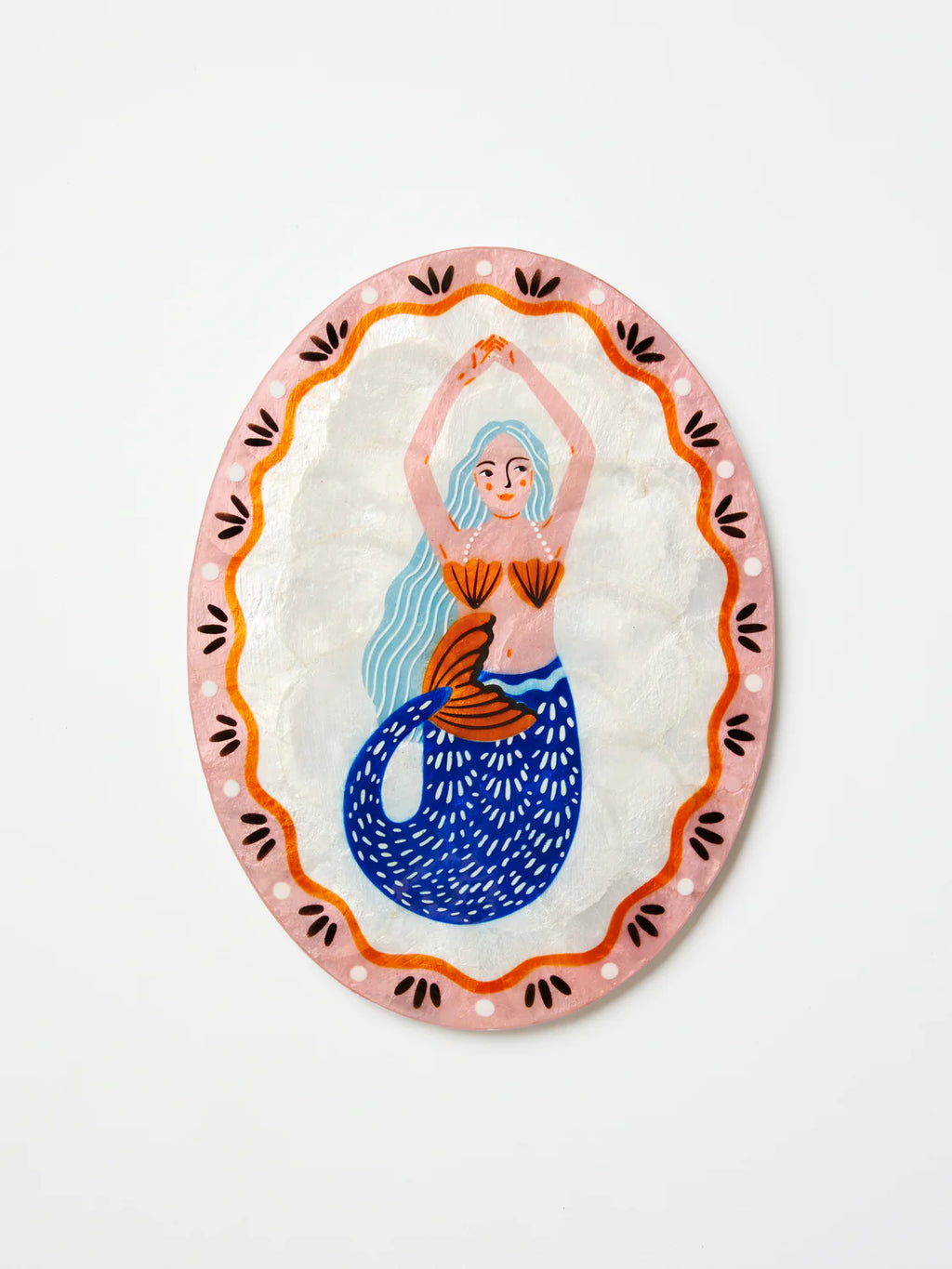 Jones & Co Mermaid Pearl Fan Tile