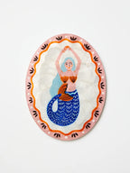 Jones & Co Mermaid Pearl Fan Tile
