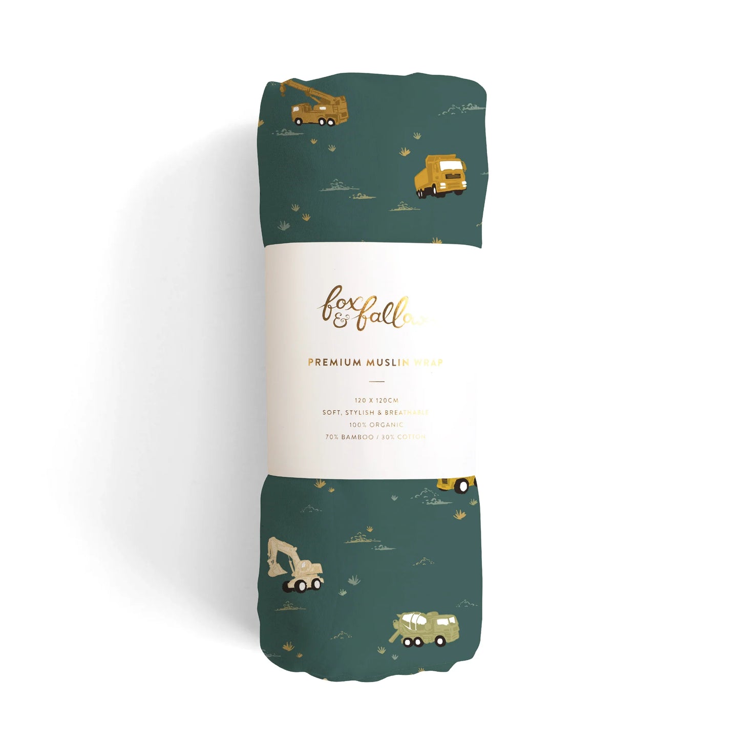 Fox & Fallow- Organic Muslin Wrap Swaddle