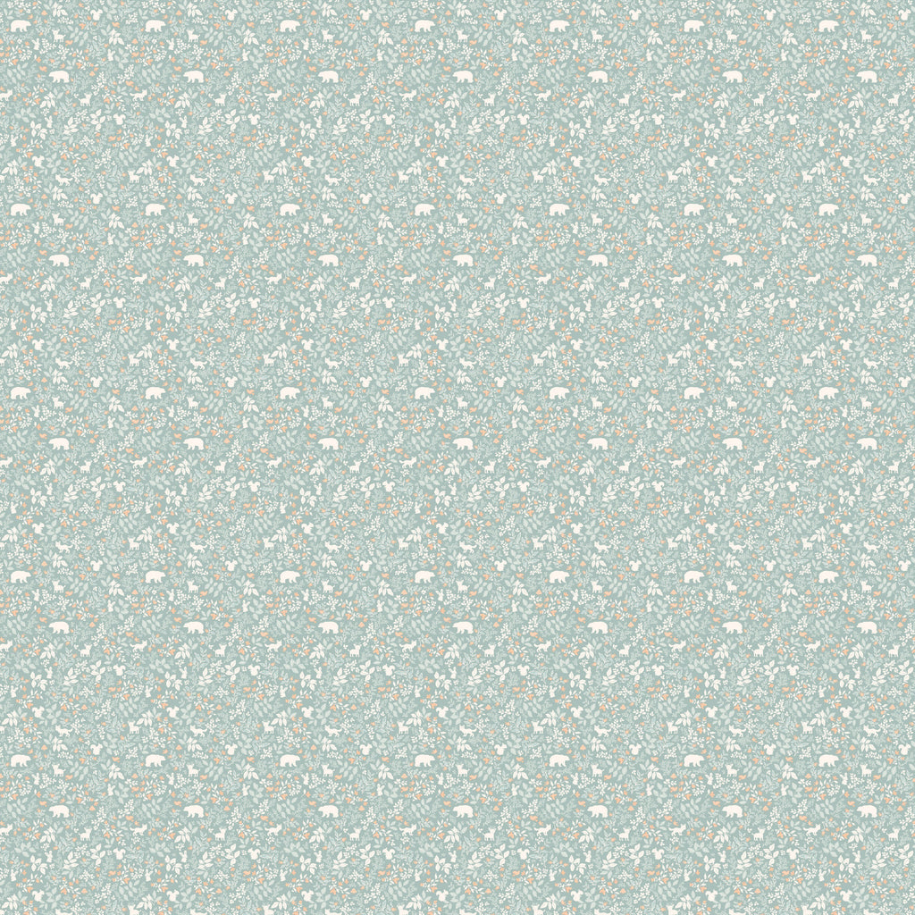 Fox & Fallow Forest Friends Sage / Cypress Organic Muslin Wrap Set New