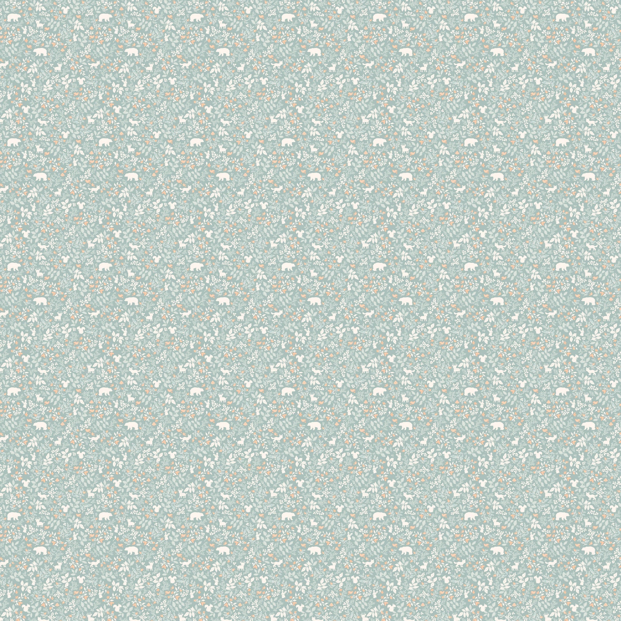 Fox & Fallow Forest Friends Sage / Cypress Organic Muslin Wrap Set New