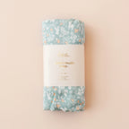 Fox & Fallow Forest Friends Sage / Cypress Organic Muslin Wrap Set New