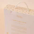 Fox & Fallow Dusty Roses / Petal Stripe Organic Muslin Wrap Set