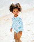 Minihaha Frankie Long Sleeve Sunsuit