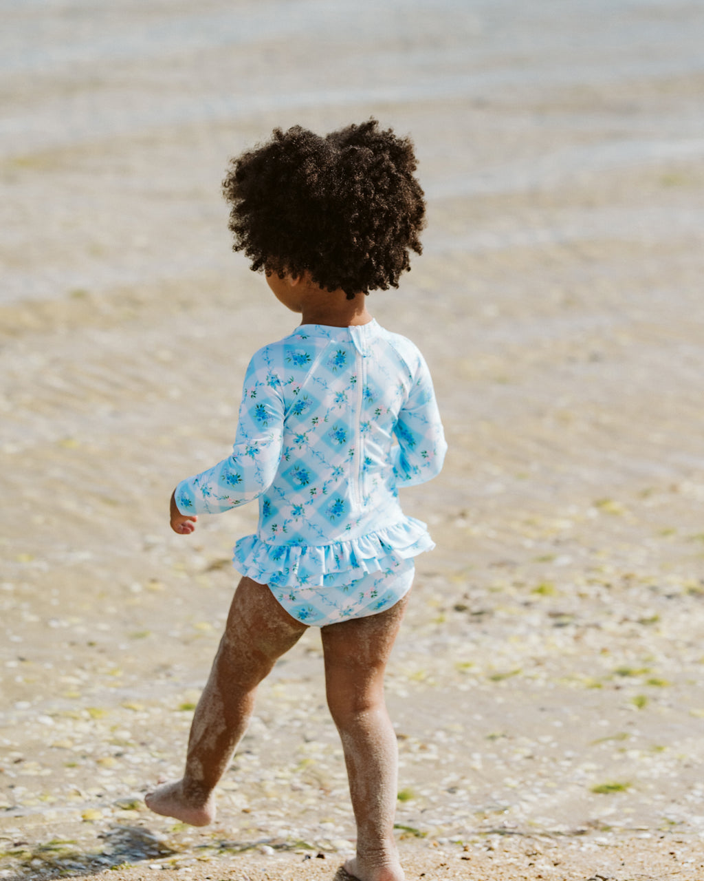 Mini Haha Frankie Long Sleeve Swim Sunsuit
