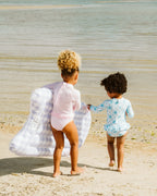 Mini Haha Frankie Long Sleeve Swim Sunsuit