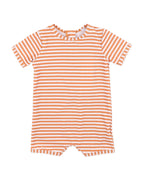 Mini Haha Harvey Stripe Short Sleeve Rash Suit