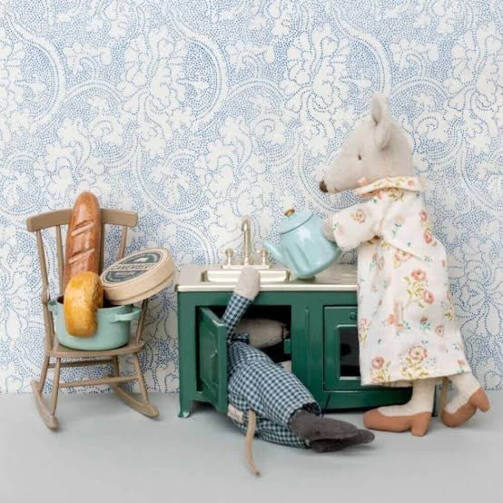 Maileg Kitchen Mouse Dark Green