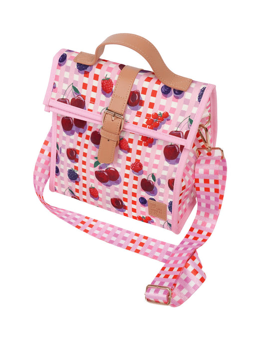 The Somewhere Co Sundae Cherries Lunch Satchel