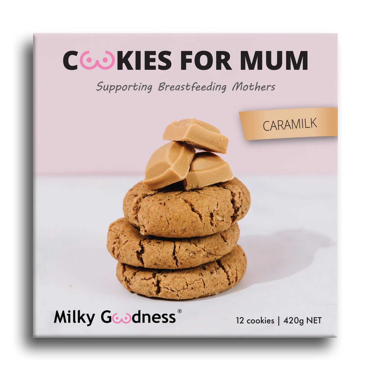 Milky Goodness Caramilk Lactation Cookies
