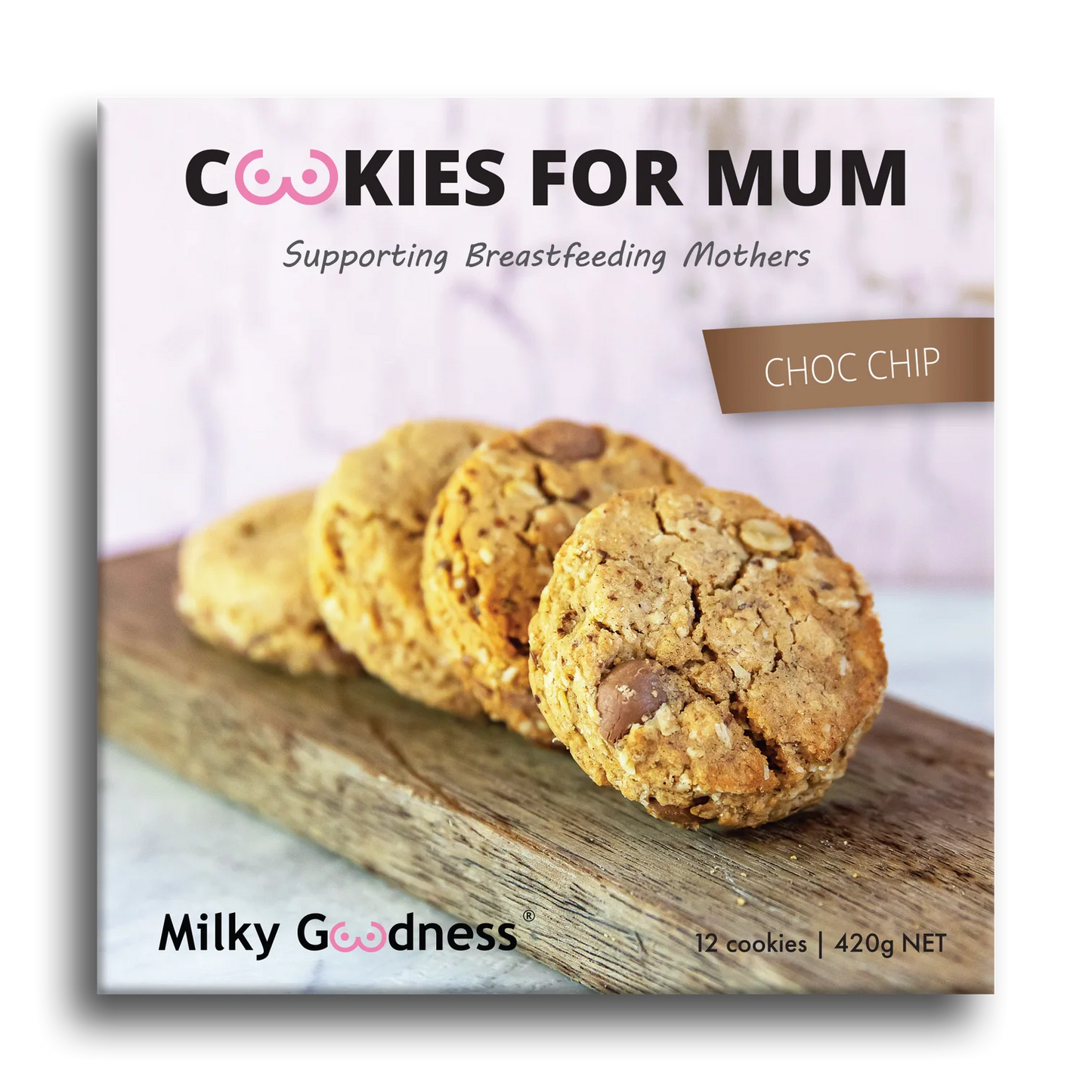 Milky Goodness Choc Chip Lactation Cookies