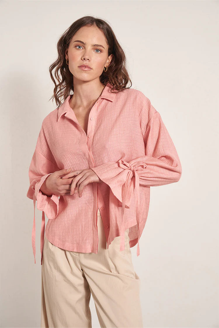 Mon Renn Carlo Blouse Rose Pink