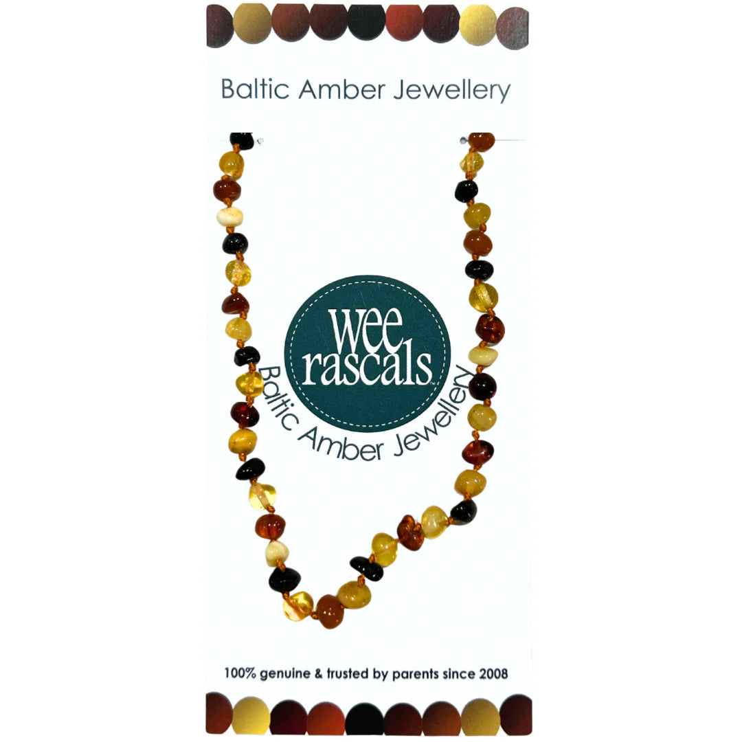 Wee Rascal - Amber Infant Necklace- 33cm