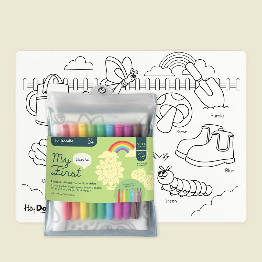 Hey Doodle - My First Colours Colouring & Doodle Mat
