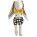 Alimrose Baby Boy Bunny - Black Check